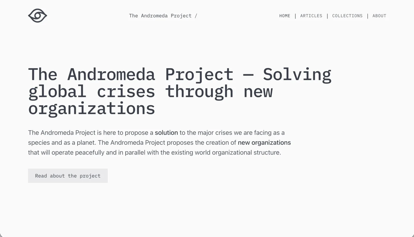 The Andromeda Project